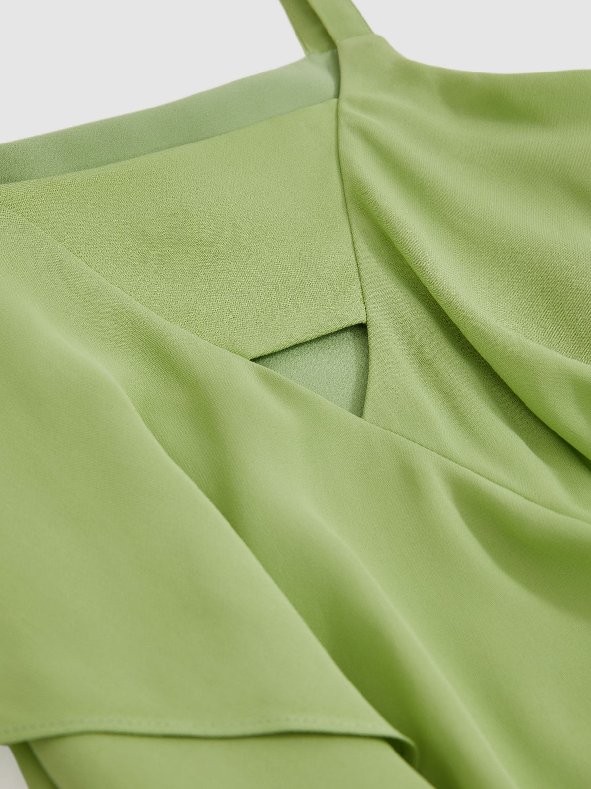 Reiss Green Alba 4-9 yrs Handkerchief-Hem Sleeveless Dress - image 5