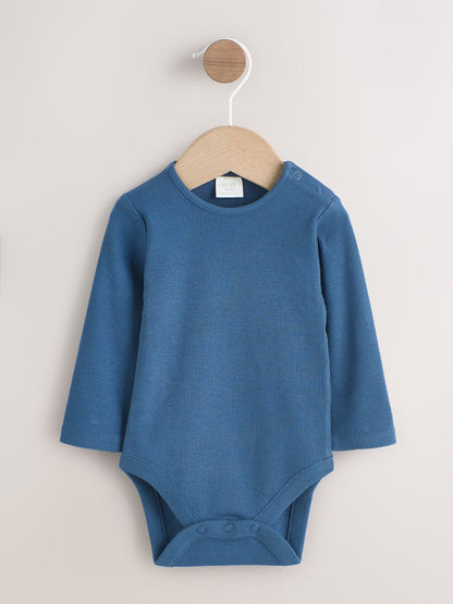 Blue Check Baby Cord Dungaree and Bodysuit Set (0mths-2yrs)