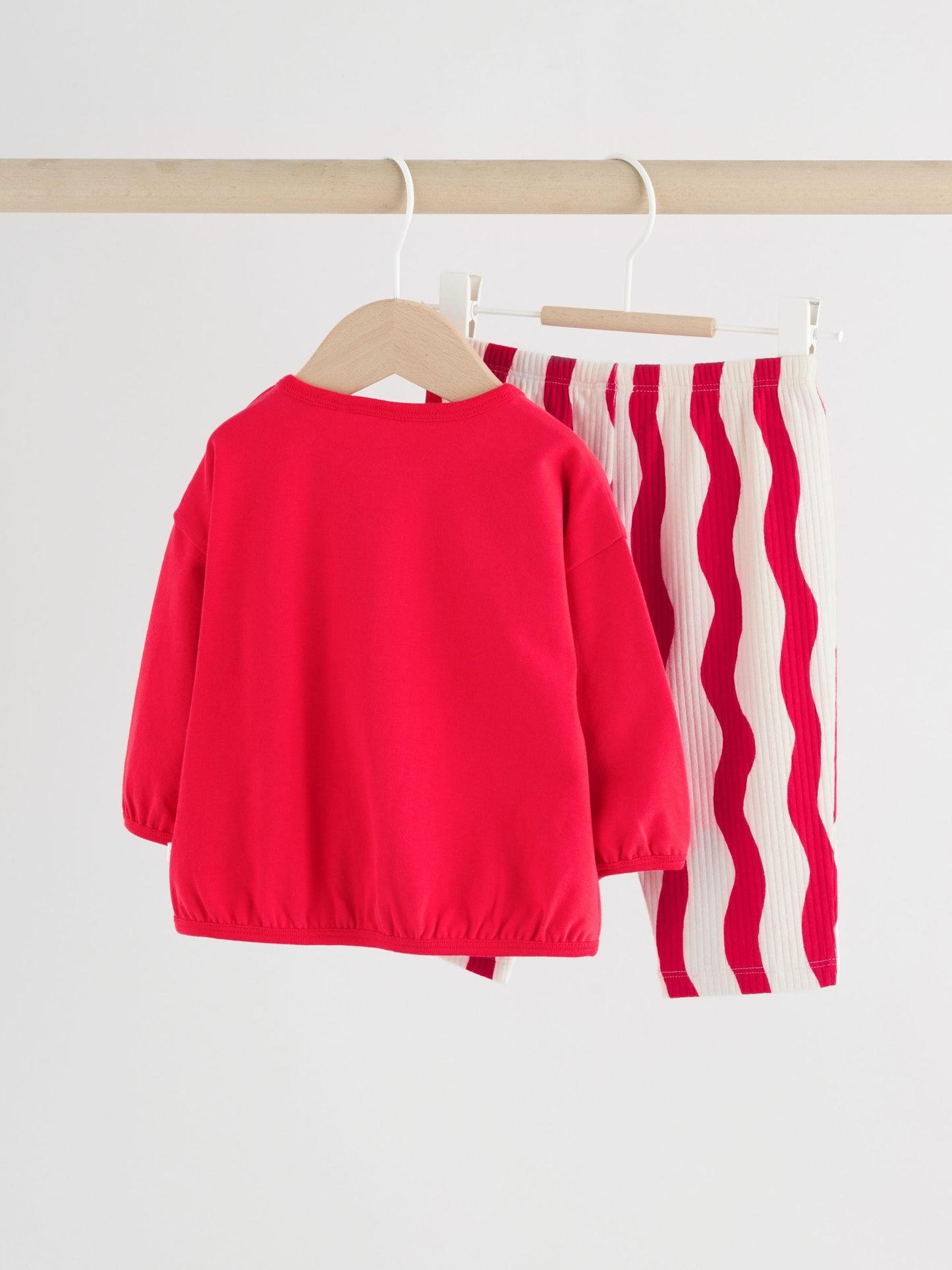 Red Christmas Baby T-Shirt and Legging Set (0-18mths)