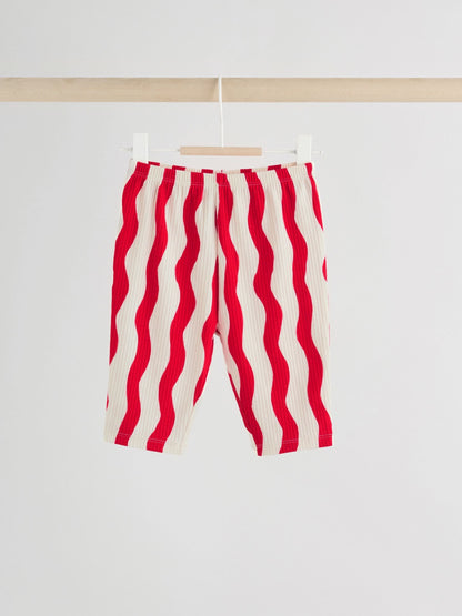 Red Christmas Baby T-Shirt and Legging Set (0-18mths)