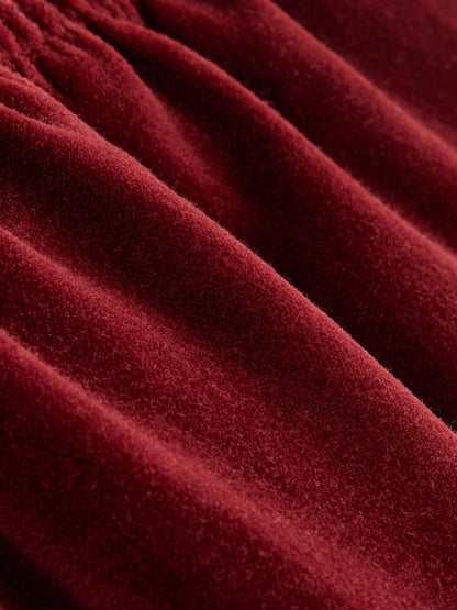 Red Christmas Baby Velvet Dress (0mths-2yrs)