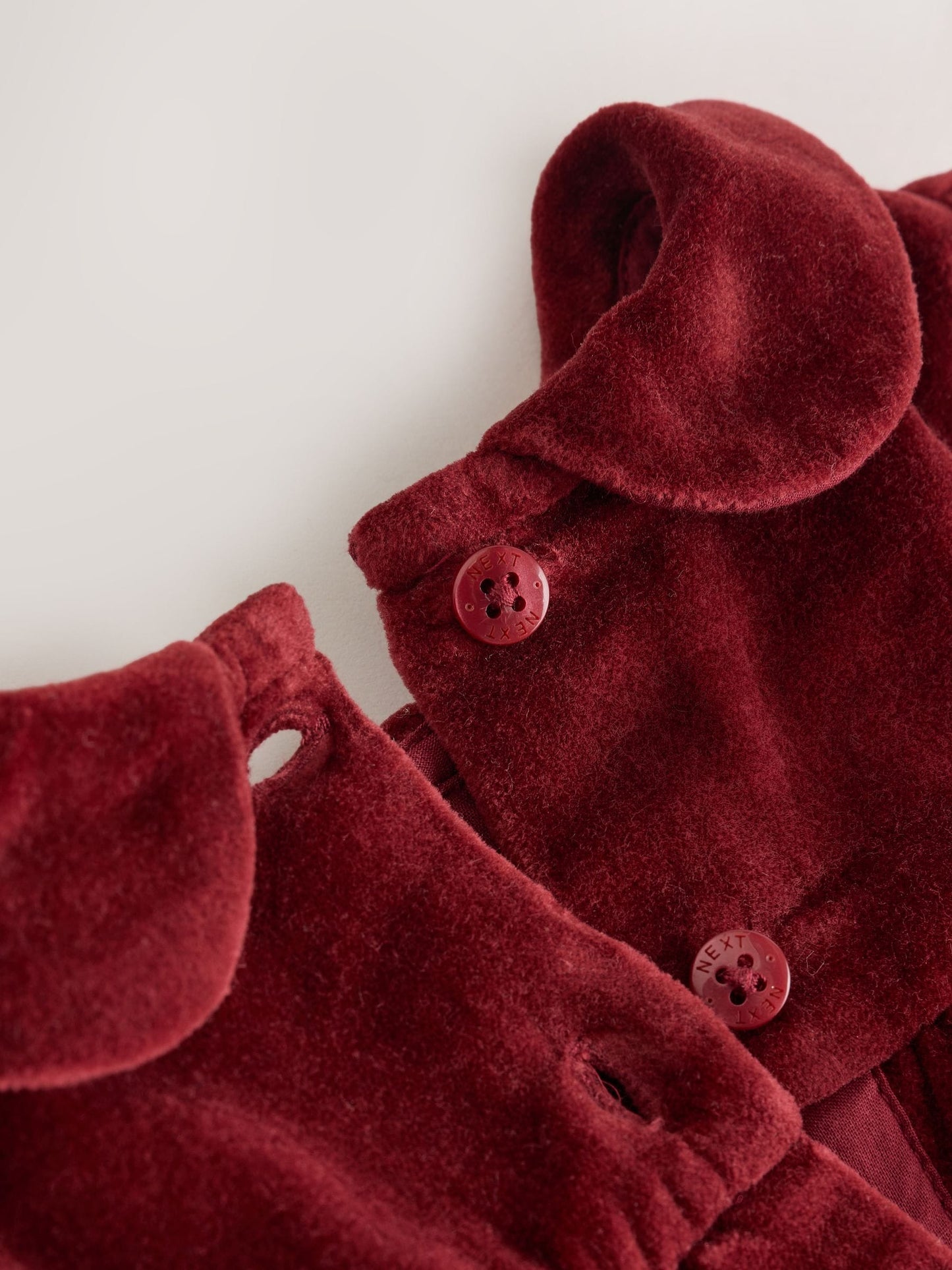 Red Christmas Baby Velvet Dress (0mths-2yrs)