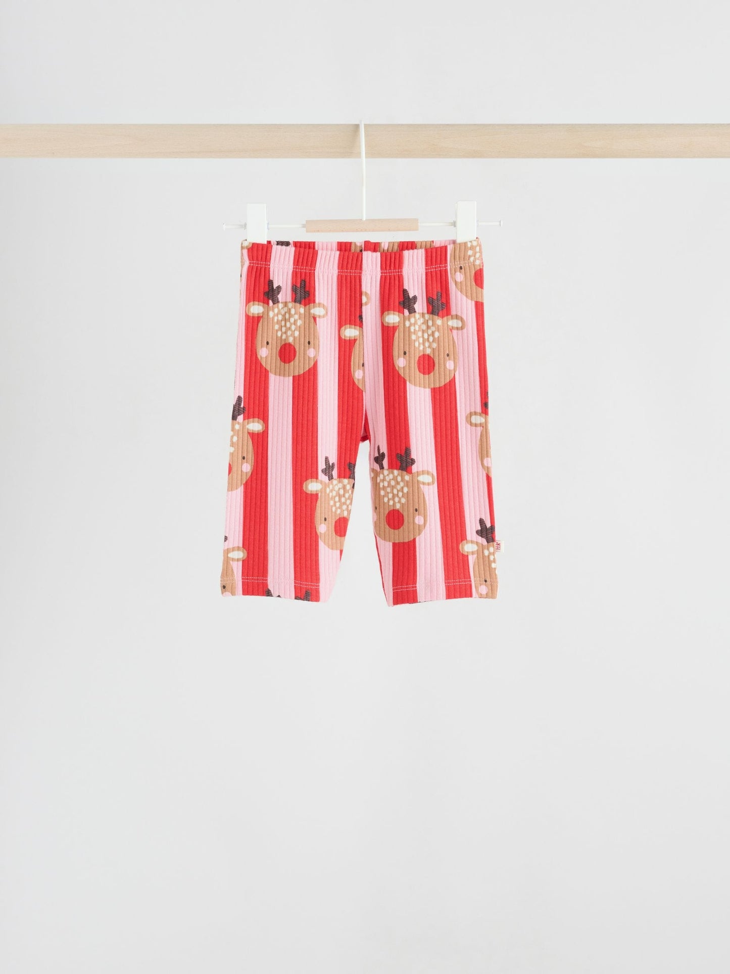 Red/Pink Reindeer Christmas Sweat and Joggers Baby Set (0mths-2yrs)