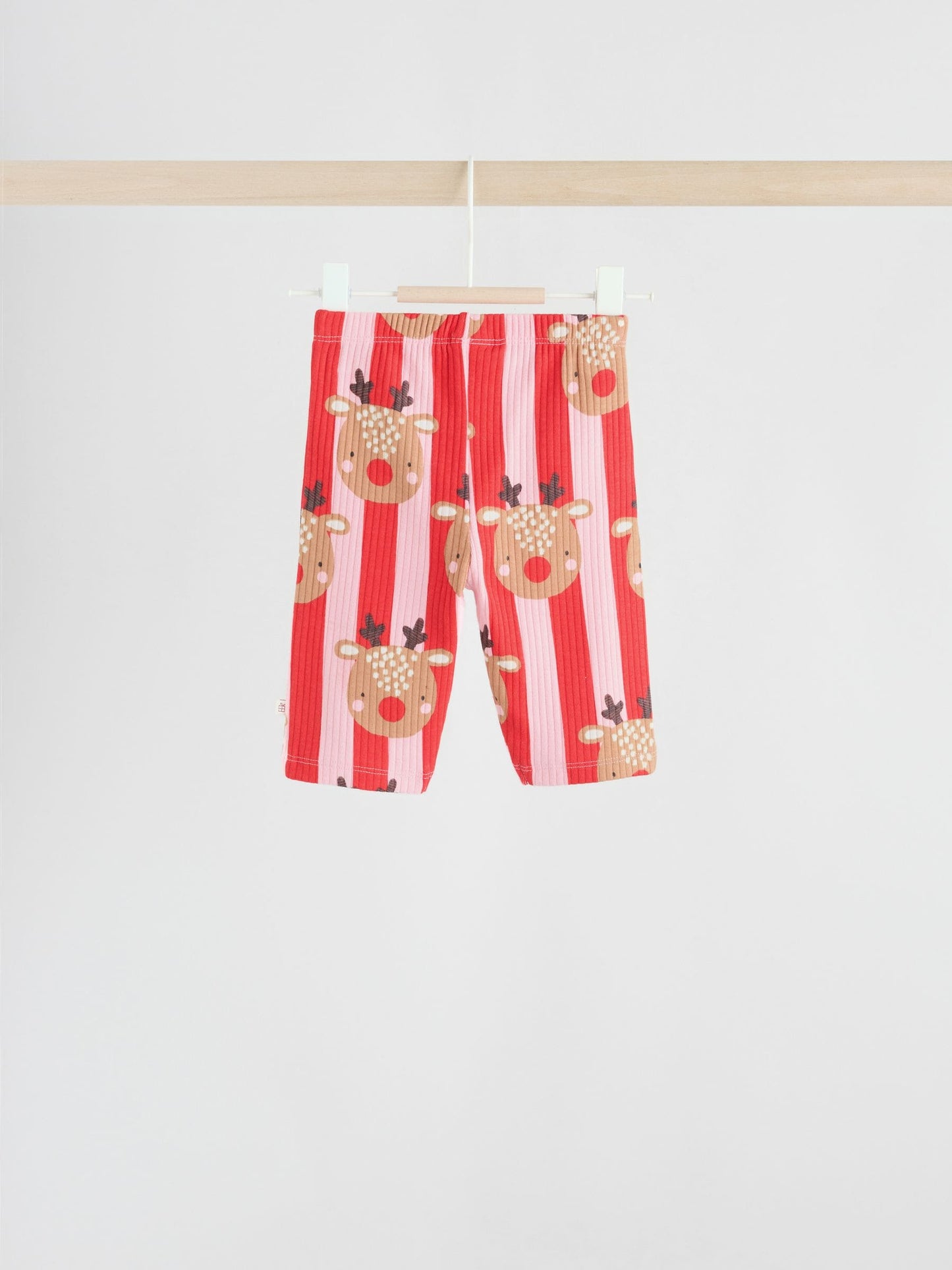 Red/Pink Reindeer Christmas Sweat and Joggers Baby Set (0mths-2yrs)