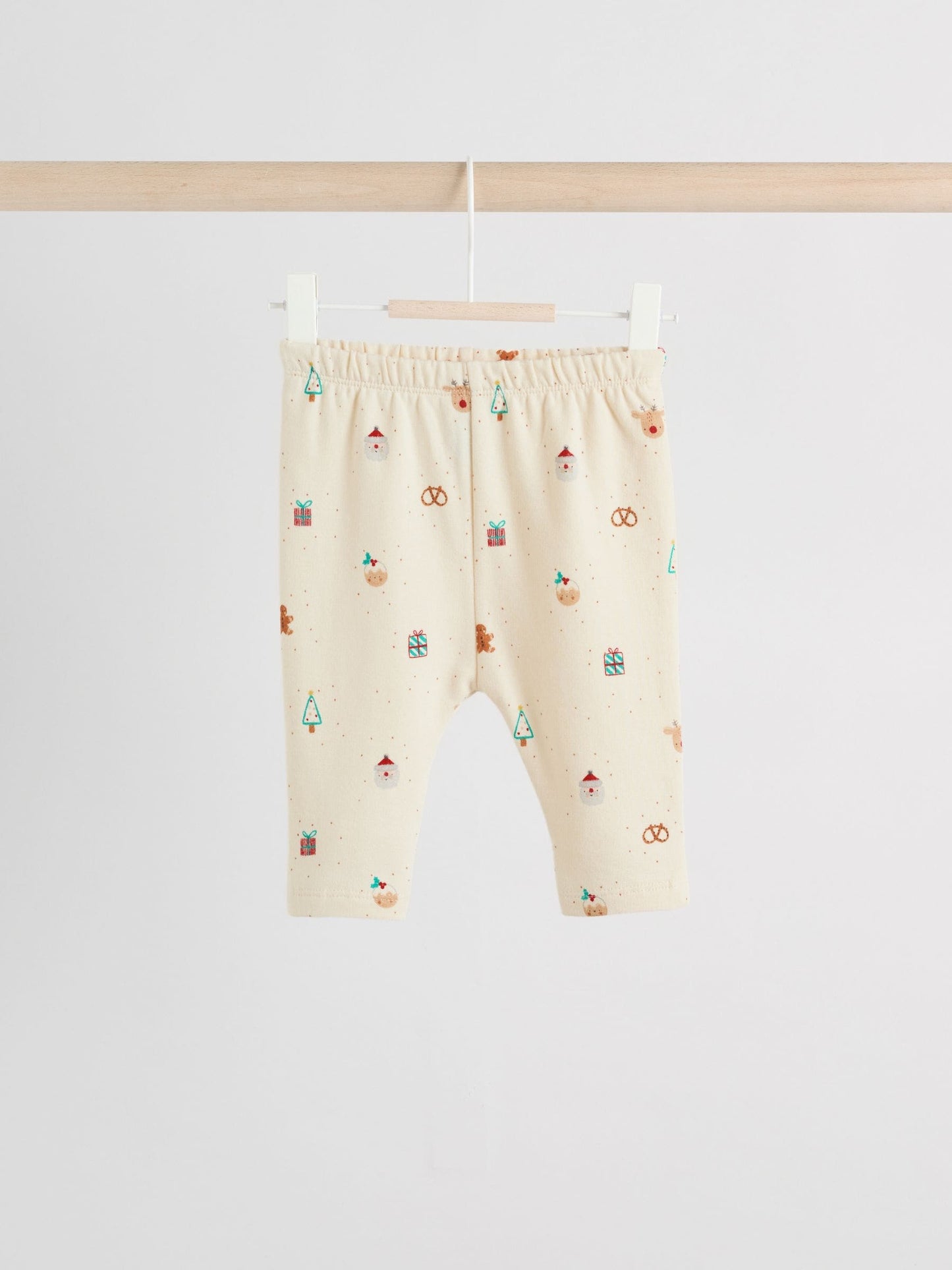 Cream Christmas Sweat and Joggers Baby Set (0mths-2yrs)