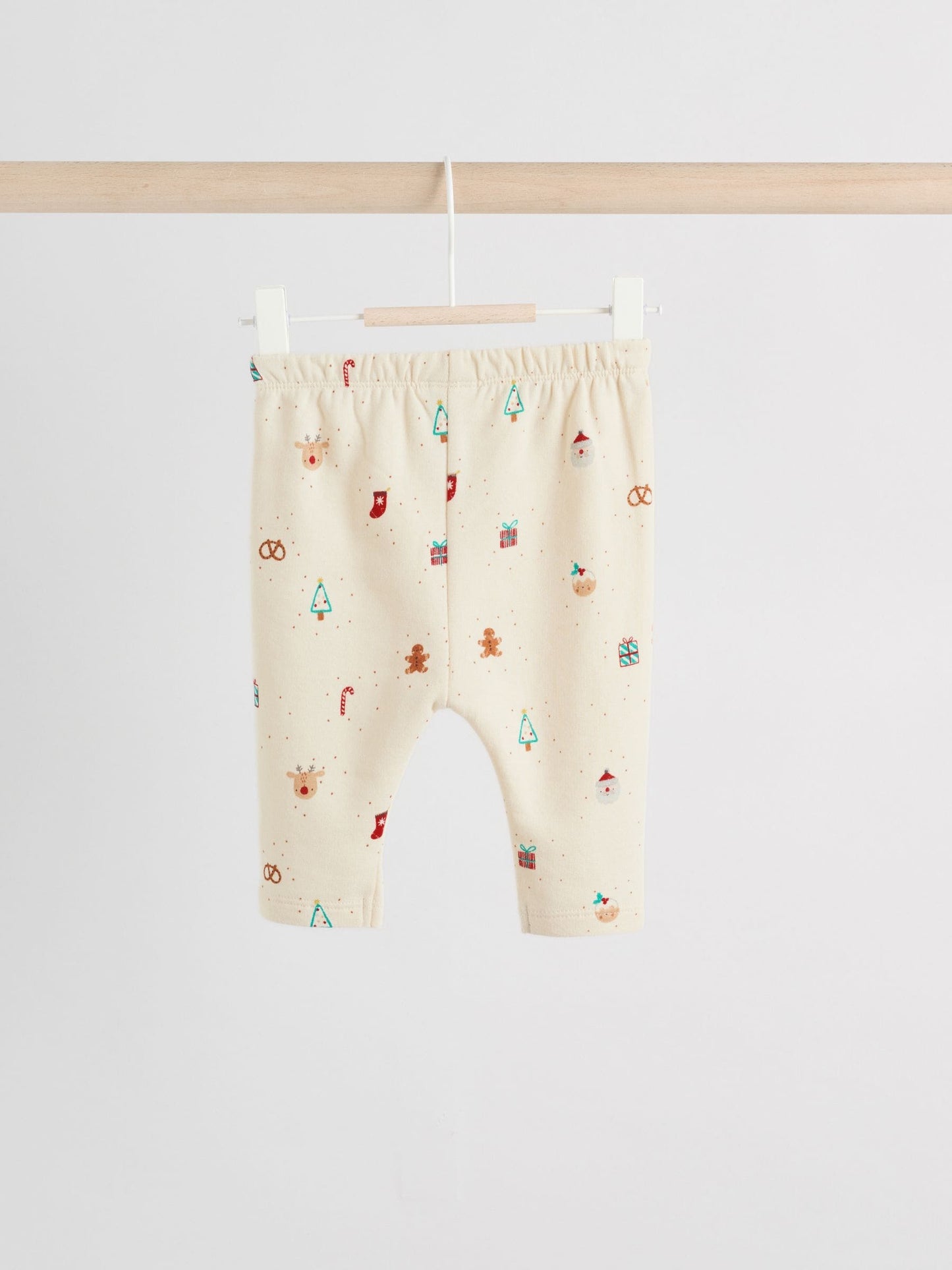Cream Christmas Sweat and Joggers Baby Set (0mths-2yrs)