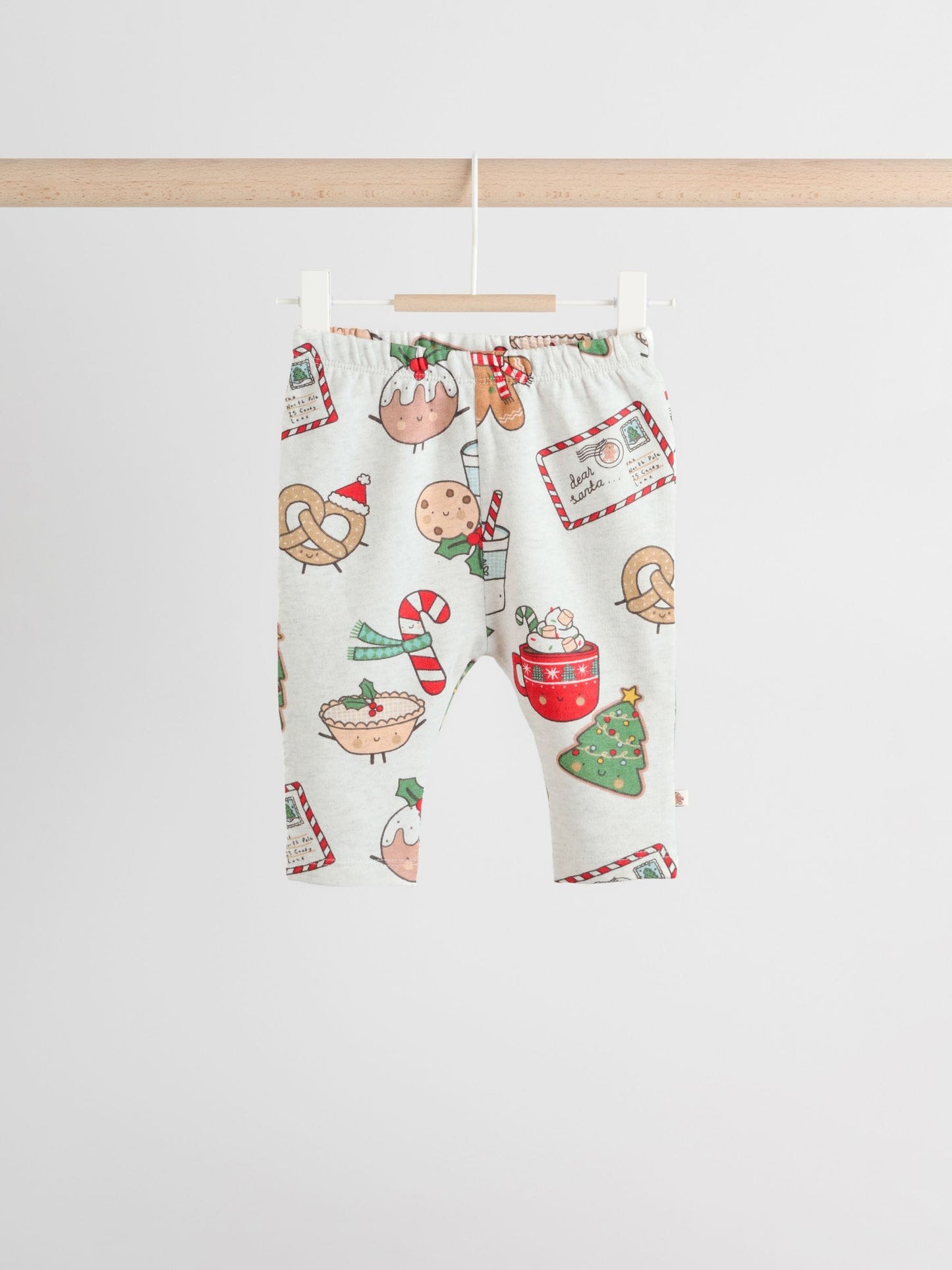 Grey Santa Treats Christmas Sweat and Joggers Baby Set (0mths-2yrs)