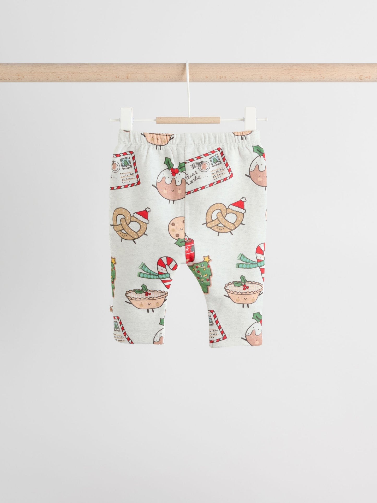 Grey Santa Treats Christmas Sweat and Joggers Baby Set (0mths-2yrs)