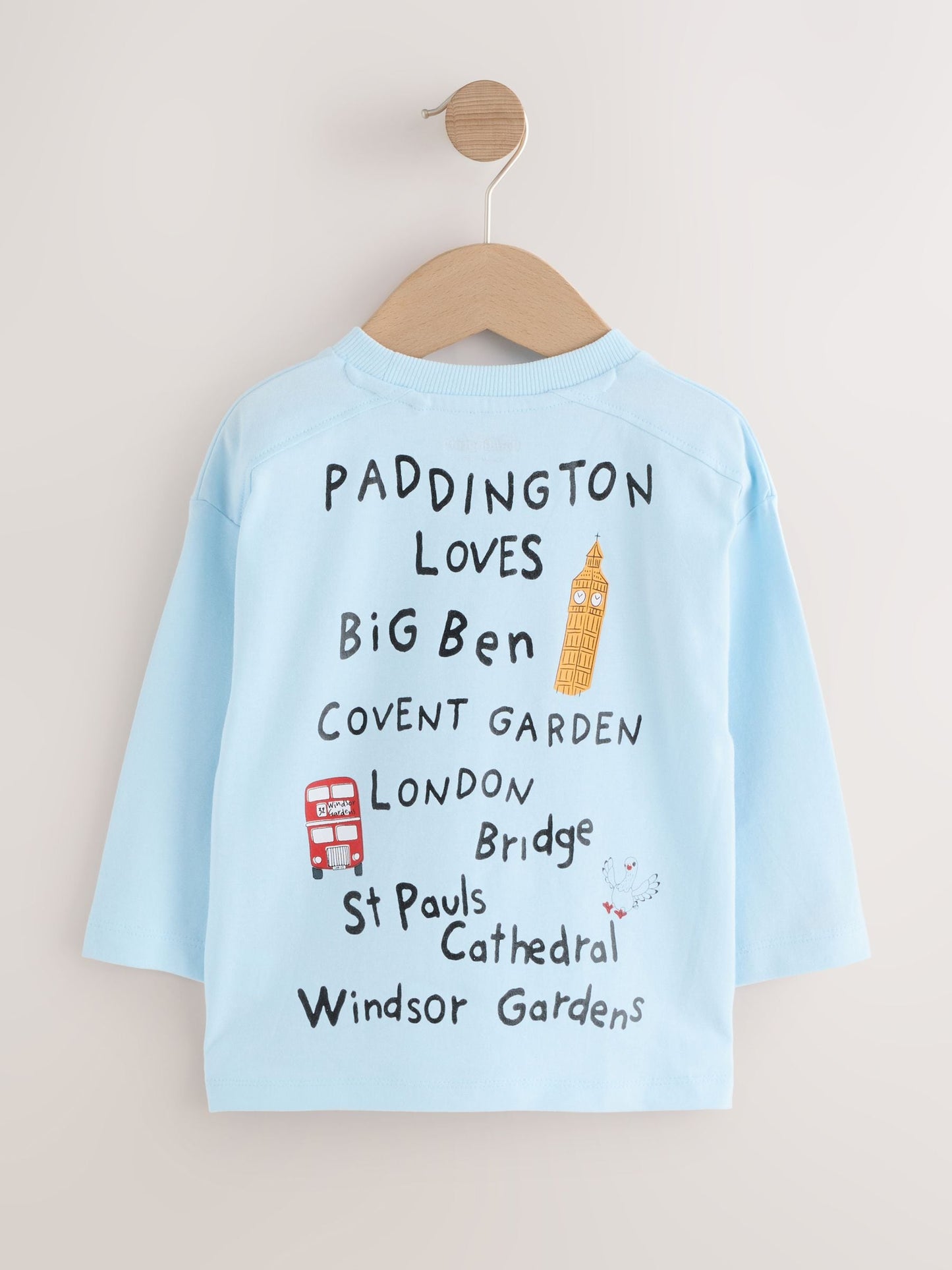 Blue Paddington Long Sleeve T-Shirt (12mths-8yrs) image 3