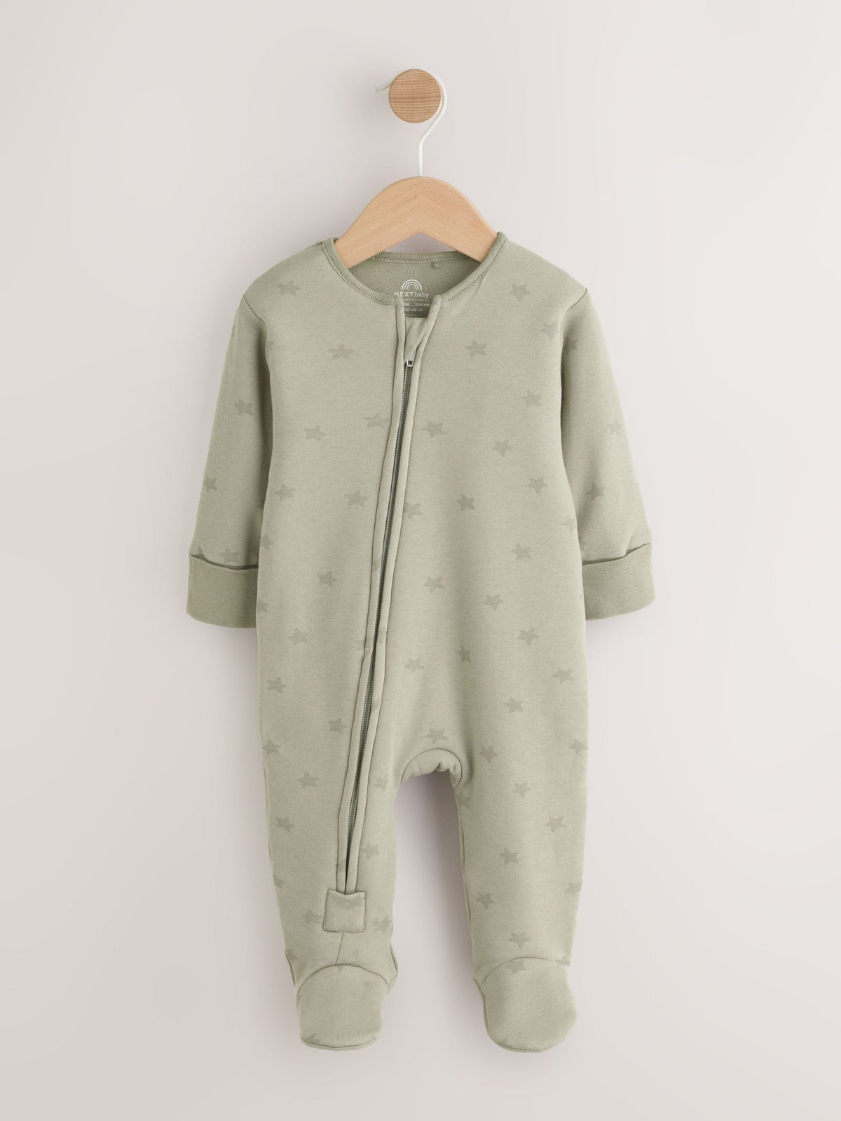 Dsiney Kidz - Green Star 2.5 Tog Two Way Zip Sleepsuit image 3