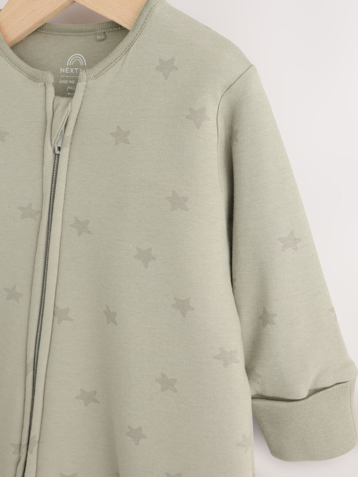 Dsiney Kidz - Green Star 2.5 Tog Two Way Zip Sleepsuit image 5