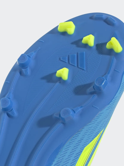 adidas Bright Blue F50 League Laceless Firm Ground / Multi Ground Football Boots image 10