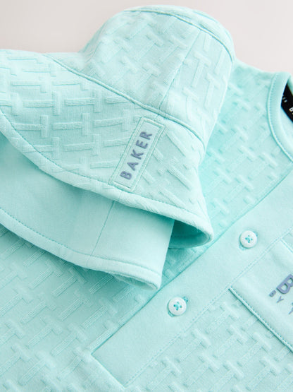 Baker by Ted Baker Textured Romper and Hat Set image 6