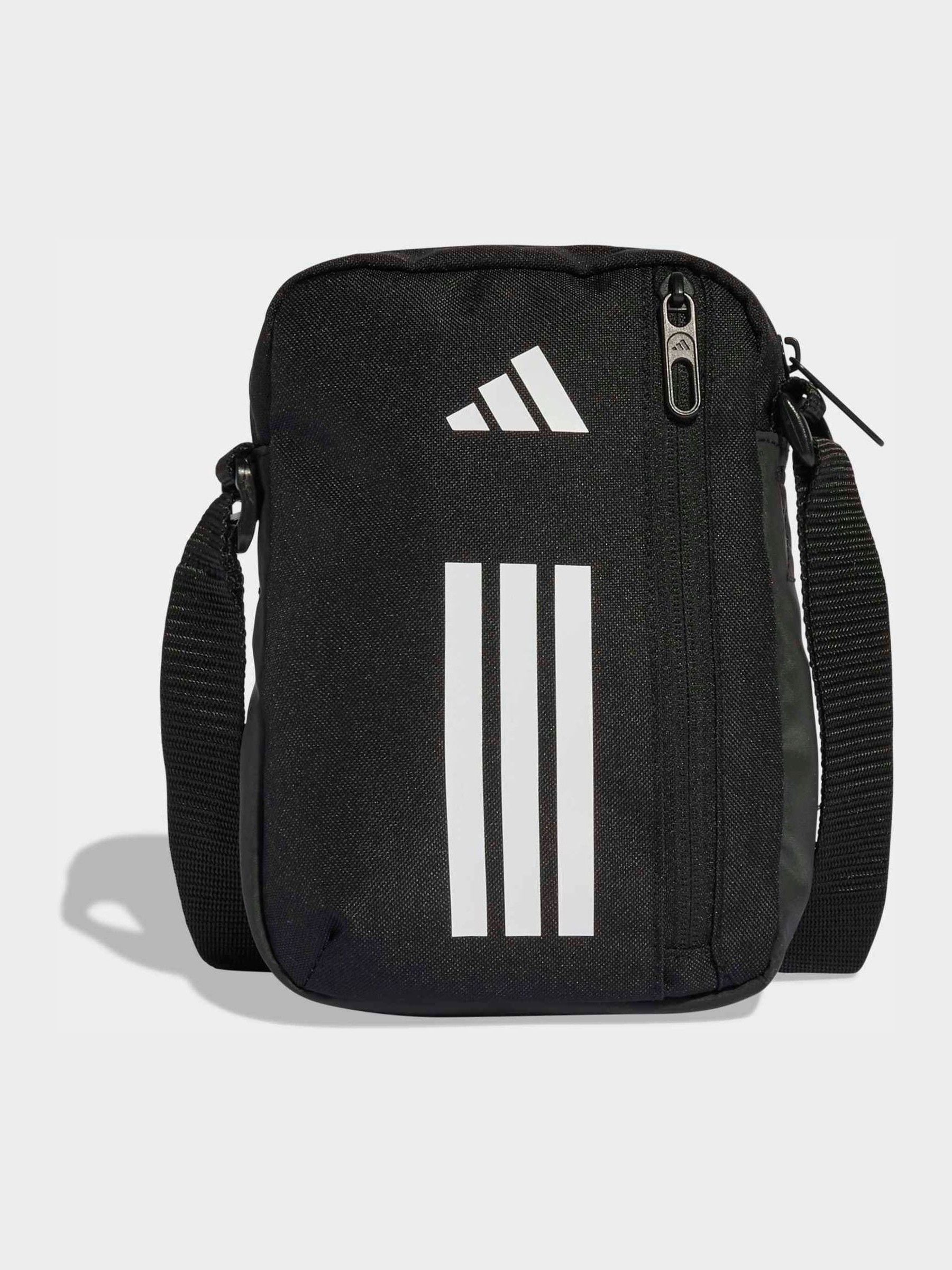 adidas Black/White 3 Stripe Organiser Bag image 1