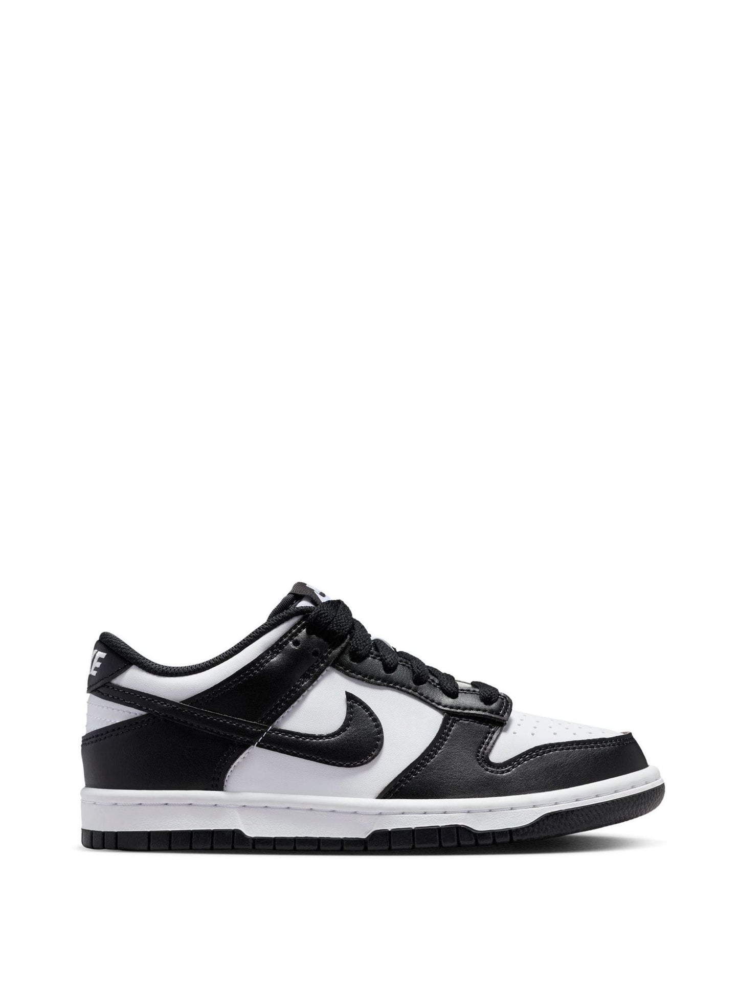 Nike White/Black Youth Dunk Low Trainers image 1