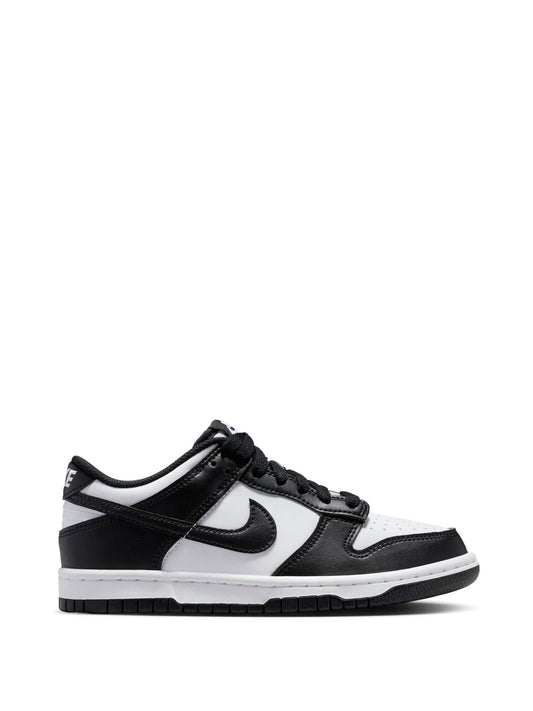 Nike White/Black Youth Dunk Low Trainers image 1