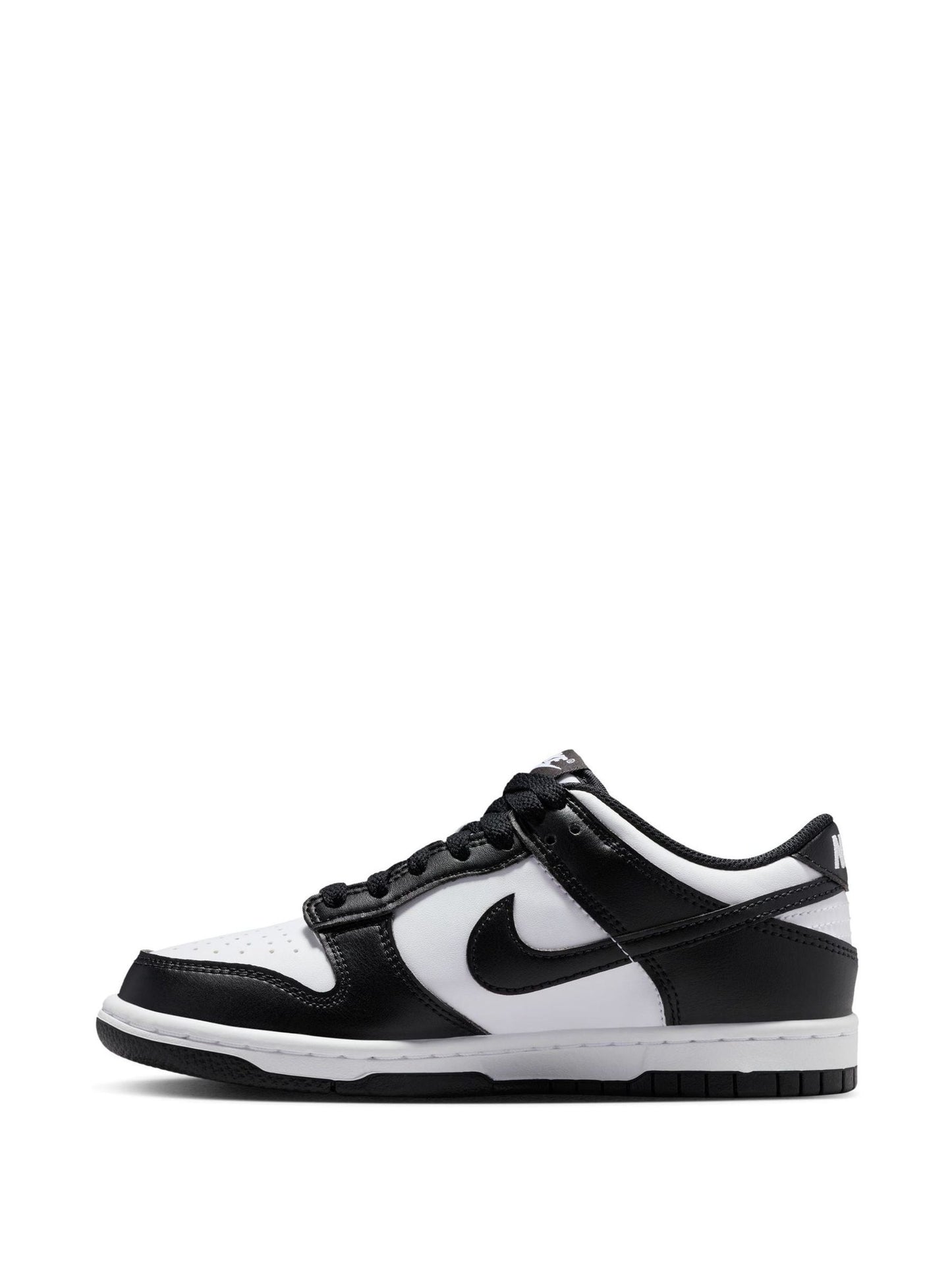 Nike White/Black Youth Dunk Low Trainers image 2