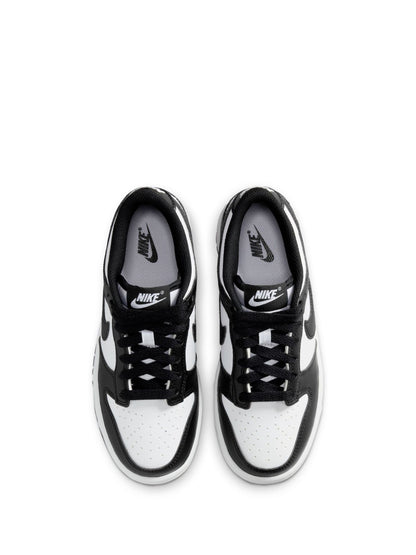 Nike White/Black Youth Dunk Low Trainers image 5