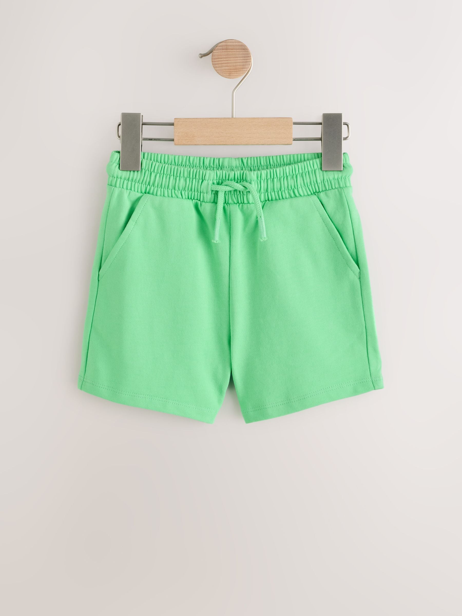 Red/Green Jersey Shorts 5 Pack (3mths-7yrs) image 3