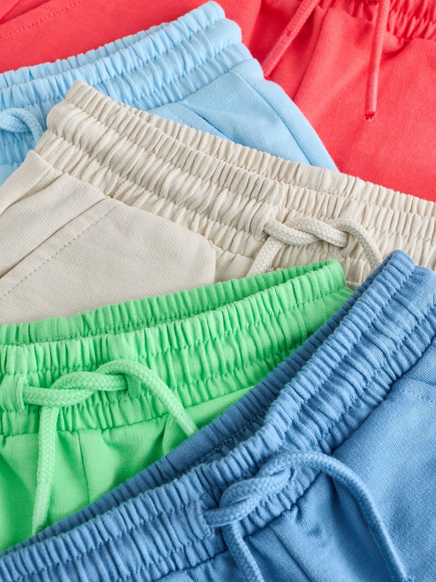 Red/Green Jersey Shorts 5 Pack (3mths-7yrs) image 9