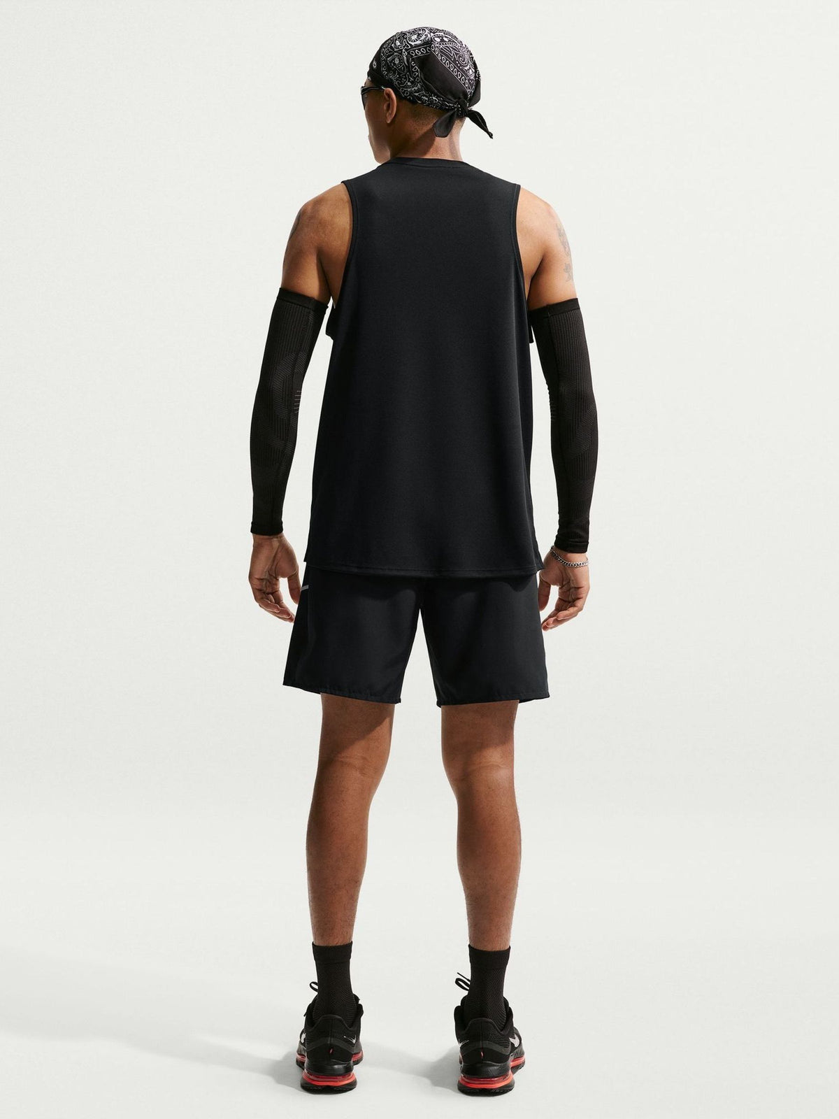 Dsiney Kidz - Nike Black Miler Dri-FIT 7 Inch Brief Lined Running Shorts image 2