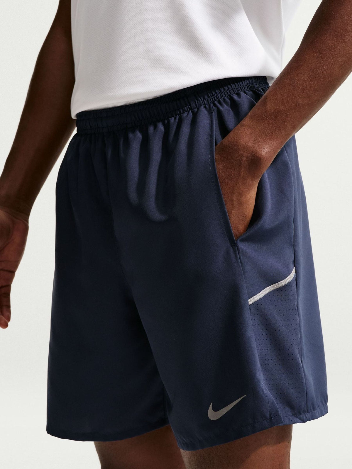Dsiney Kidz - Nike Midnight Navy Miler Dri-FIT 7 Inch Brief Lined Running Shorts image 1