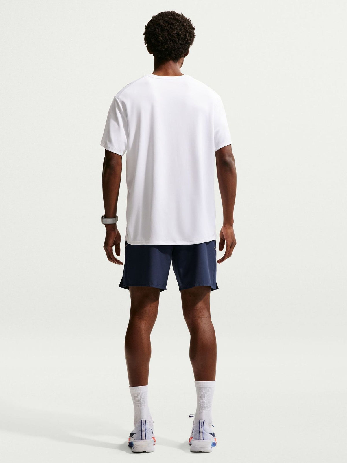 Dsiney Kidz - Nike Midnight Navy Miler Dri-FIT 7 Inch Brief Lined Running Shorts image 2