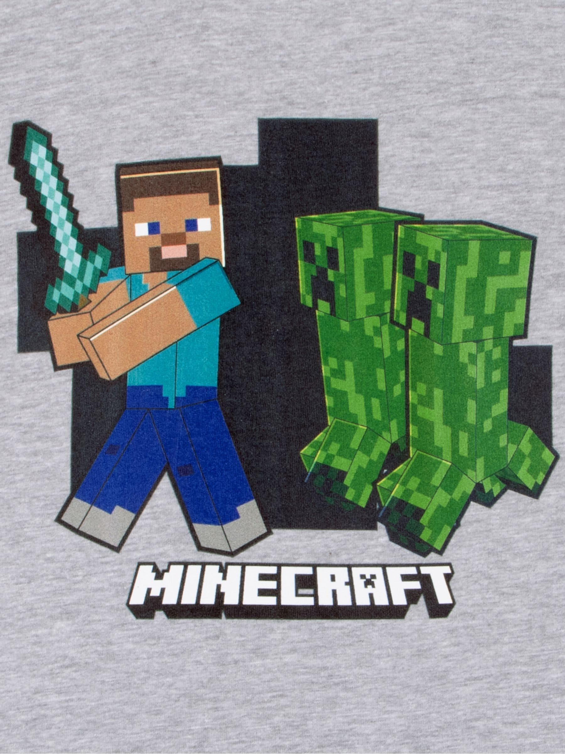 Dsiney Kidz - Character Grey Minecraft Gaming Pyjamas image 4