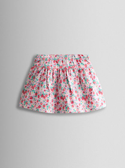 Dsiney Kidz - JoJo Maman Bébé Pink Smocked Cap Sleeve Top & Skort Set image 4