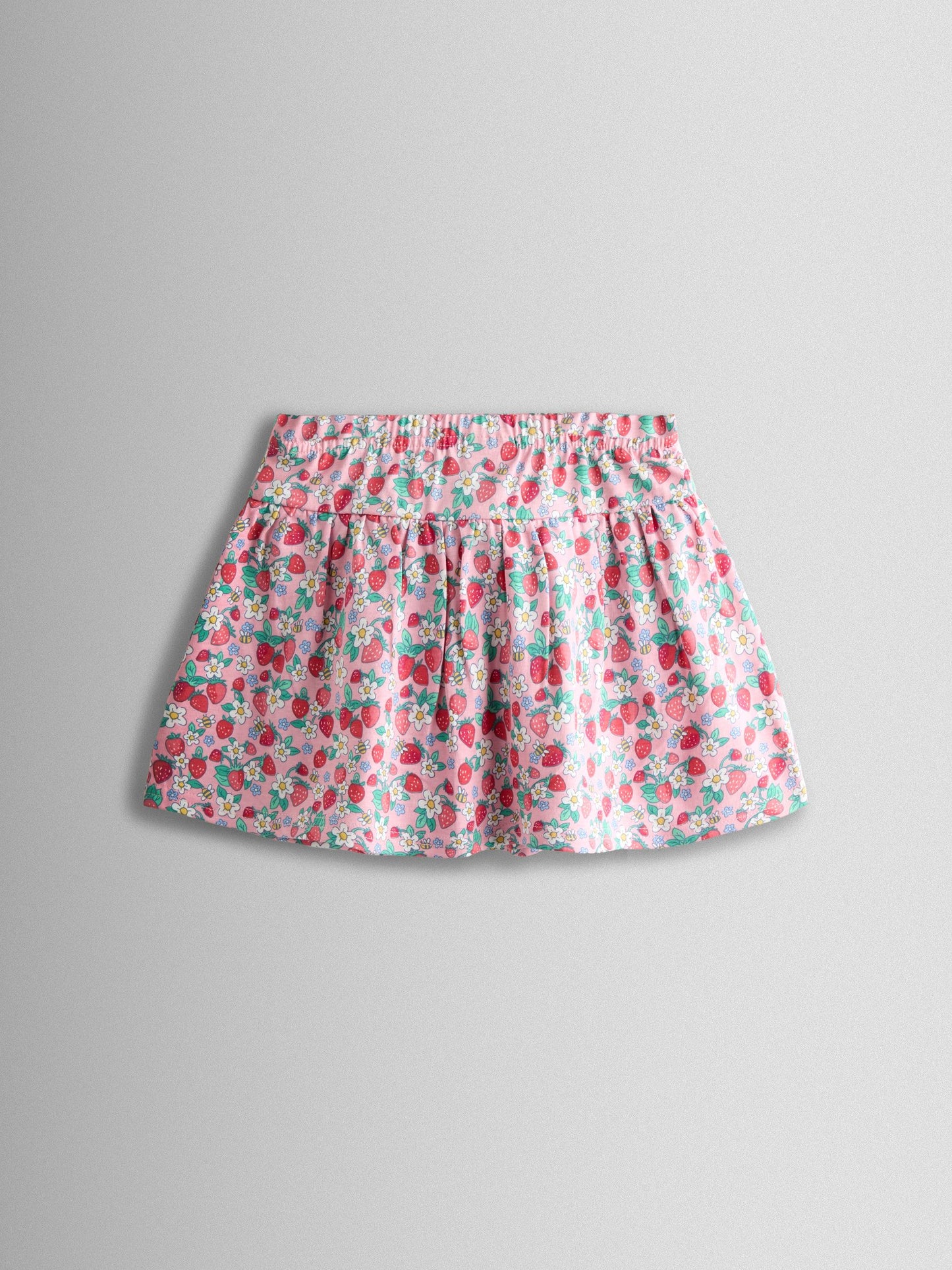 Dsiney Kidz - JoJo Maman Bébé Pink Smocked Cap Sleeve Top & Skort Set image 5