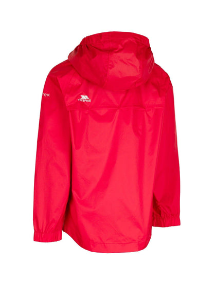 Dsiney Kidz - Trespass Red Qikpac Jacket Packaway TP75 image 2