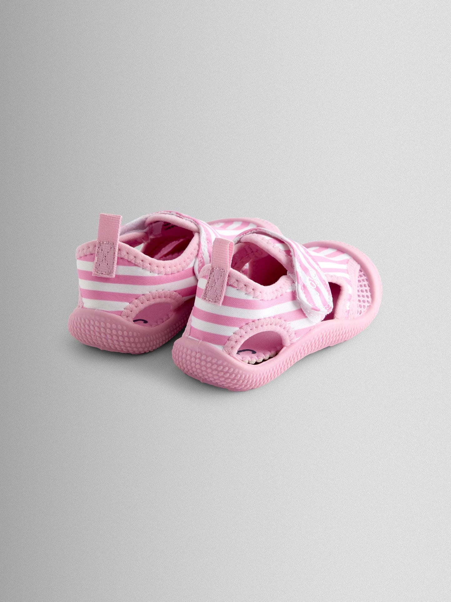 JoJo Maman Bébé Pink Wide Stripe Water Shoes image 2