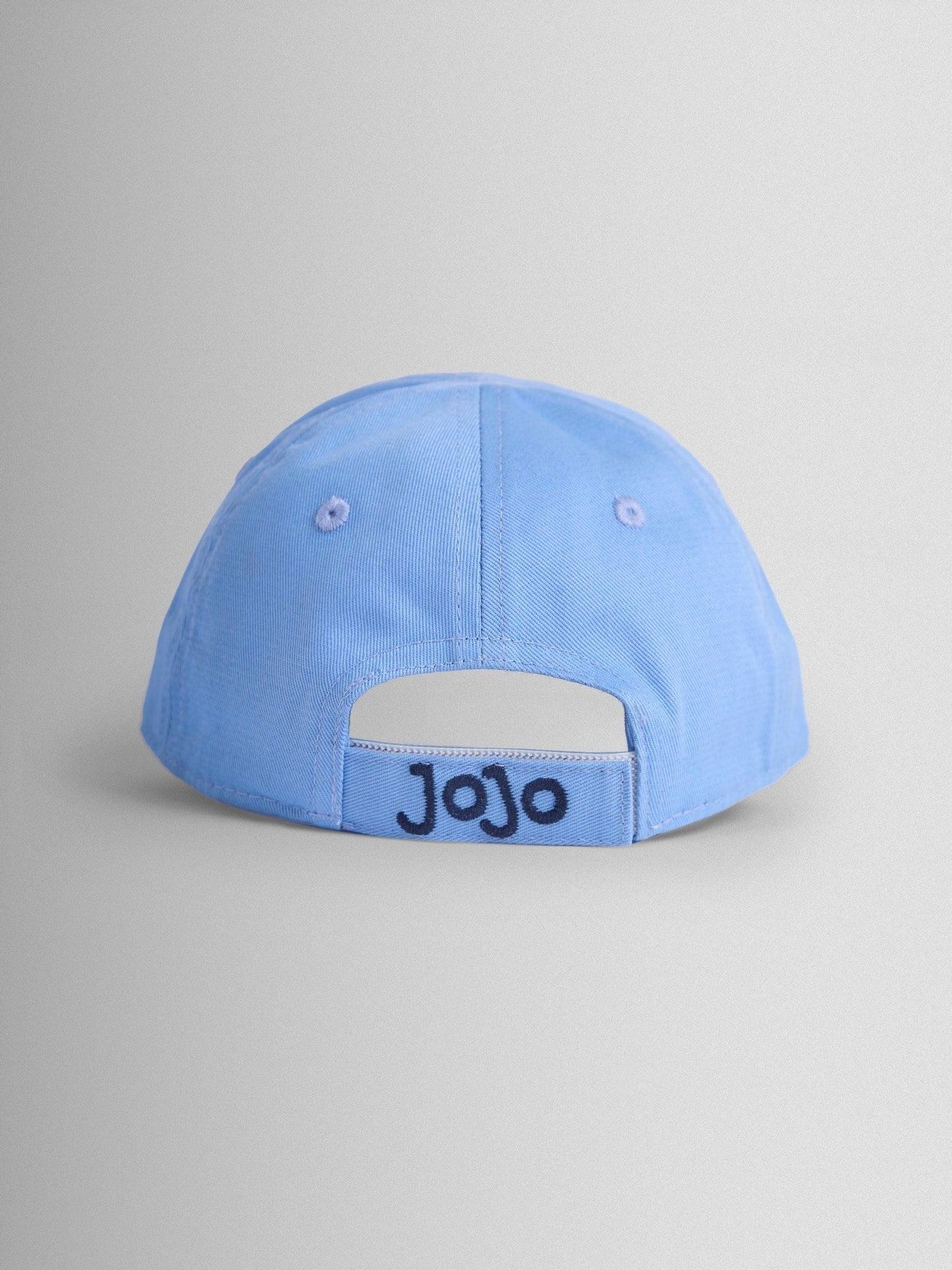JoJo Maman Bébé Plain Blue Cap image 3