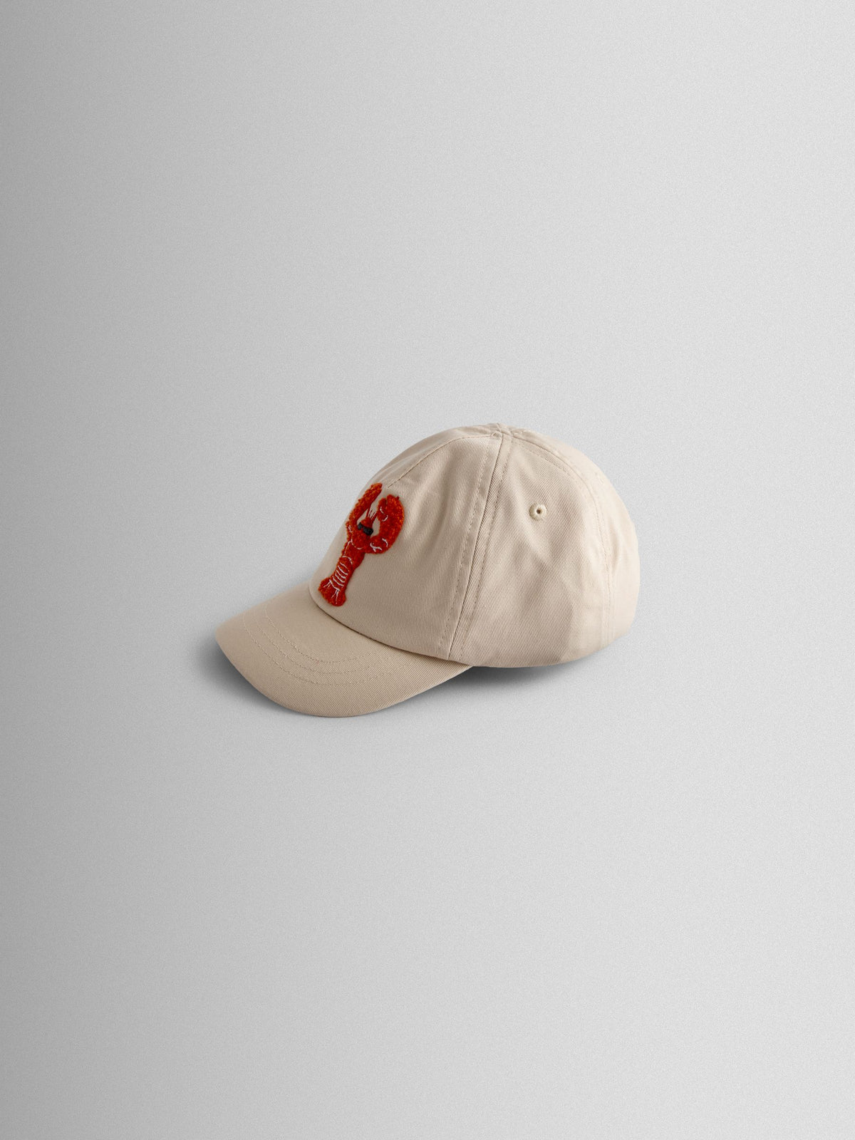 JoJo Maman Bébé Ecru Lobster Bouclé Cap image 2