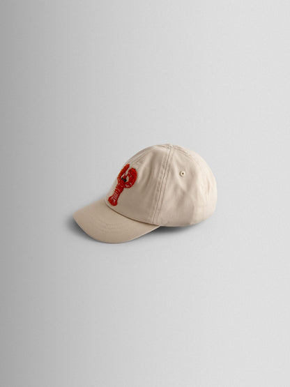 JoJo Maman Bébé Ecru Lobster Bouclé Cap image 2