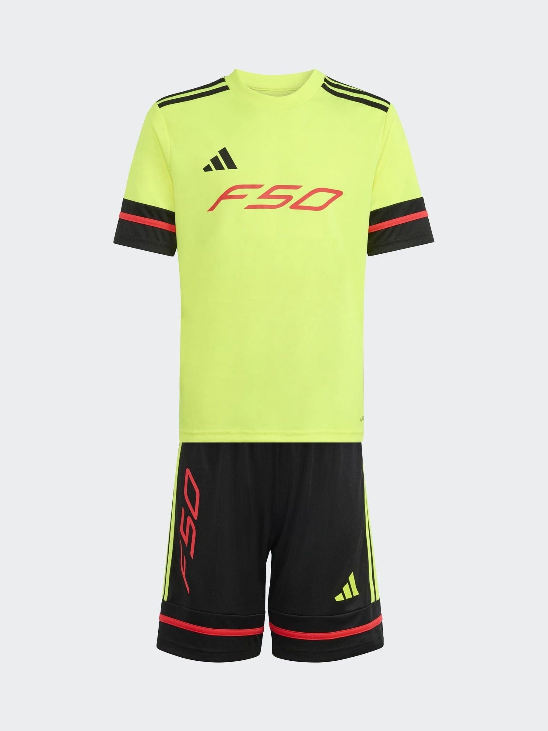 Dsiney Kidz - adidas Yellow/Black F50 Jersey Short Sleeve T-Shirt image 1