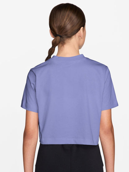 Dsiney Kidz - Nike Purple Cropped T-Shirt image 2