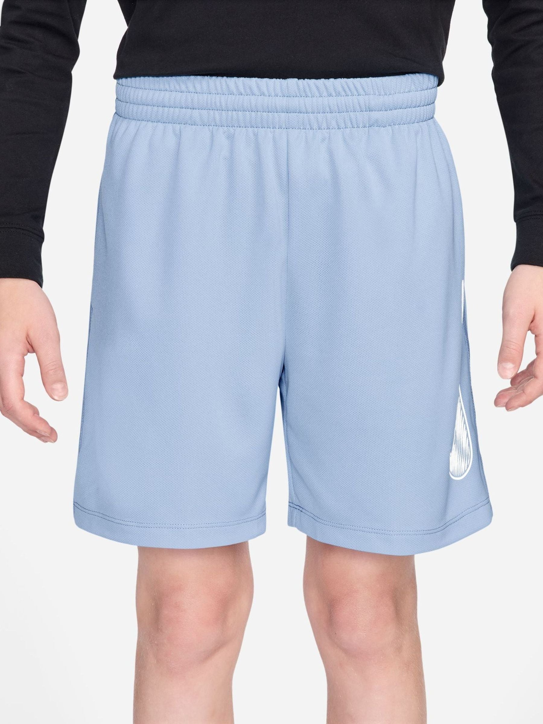 Dsiney Kidz - Nike Hydrogen Blue Multi Dri-FIT Training Shorts image 1
