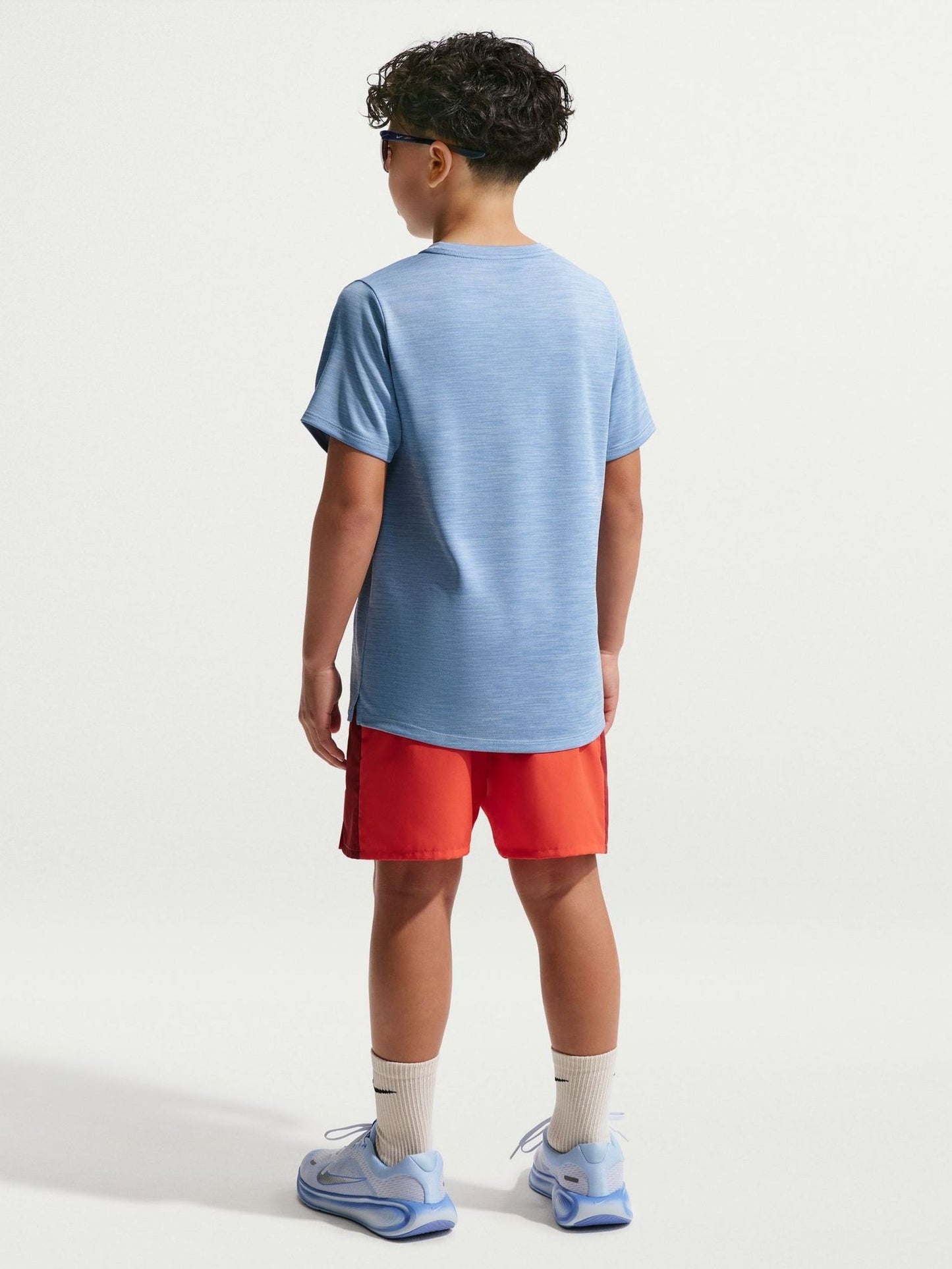 Dsiney Kidz - Nike Work Blue Miler Dri-FIT Short Sleeve T-Shirt image 2
