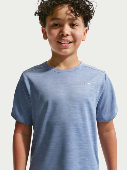 Dsiney Kidz - Nike Work Blue Miler Dri-FIT Short Sleeve T-Shirt image 3