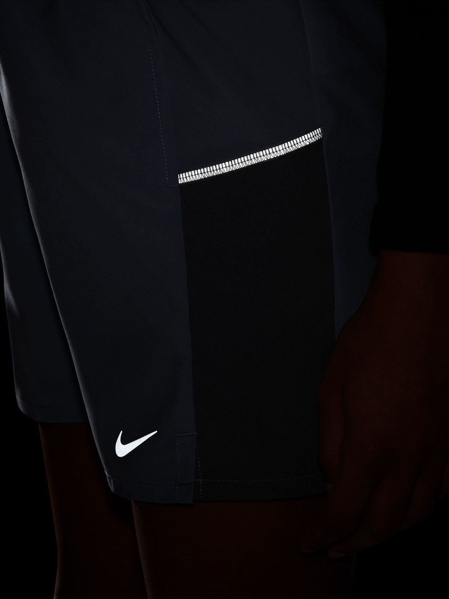 Dsiney Kidz - Nike Hydrogen Blue Miler Dri-FIT Training Shorts image 5