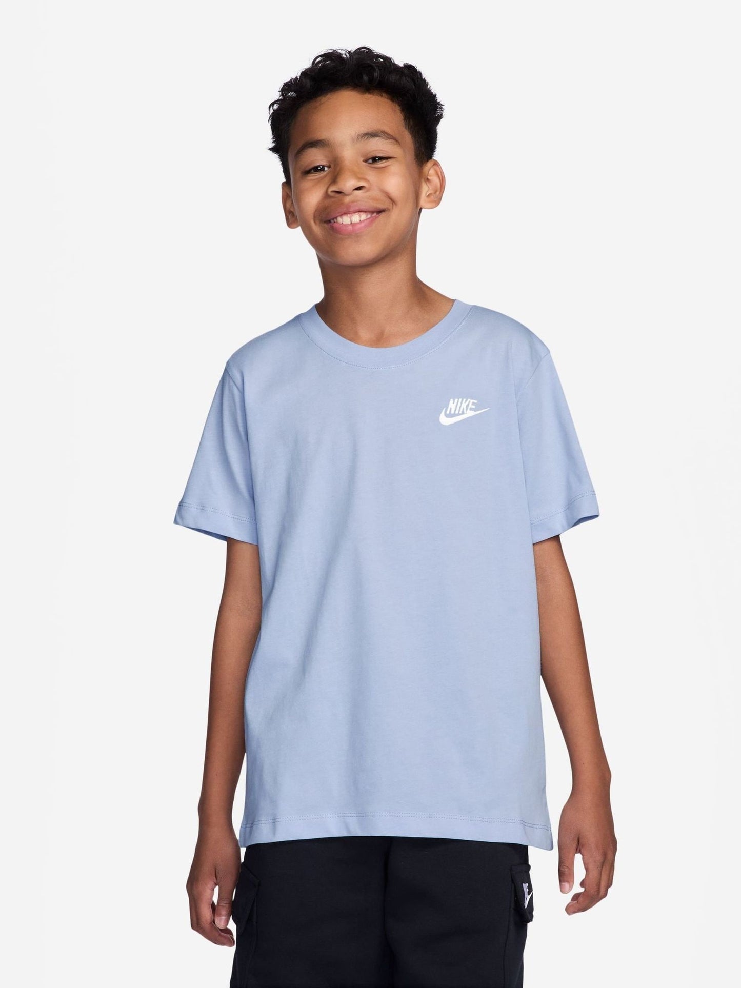 Dsiney Kidz - Nike Hydrogen Blue Short Sleeve Club T-Shirt image 1
