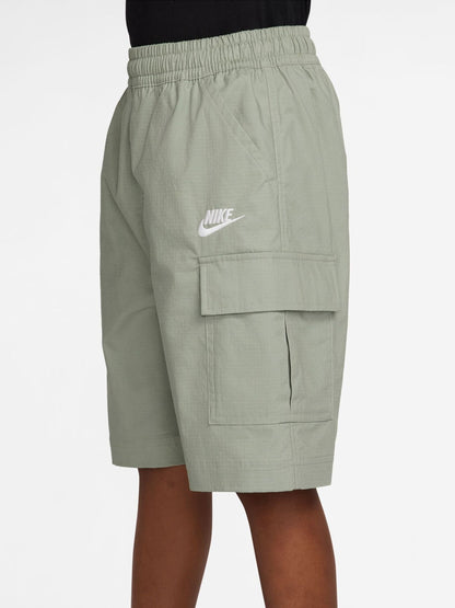Dsiney Kidz - Nike Spruce Fog Grey Club Woven Cargo Shorts image 4