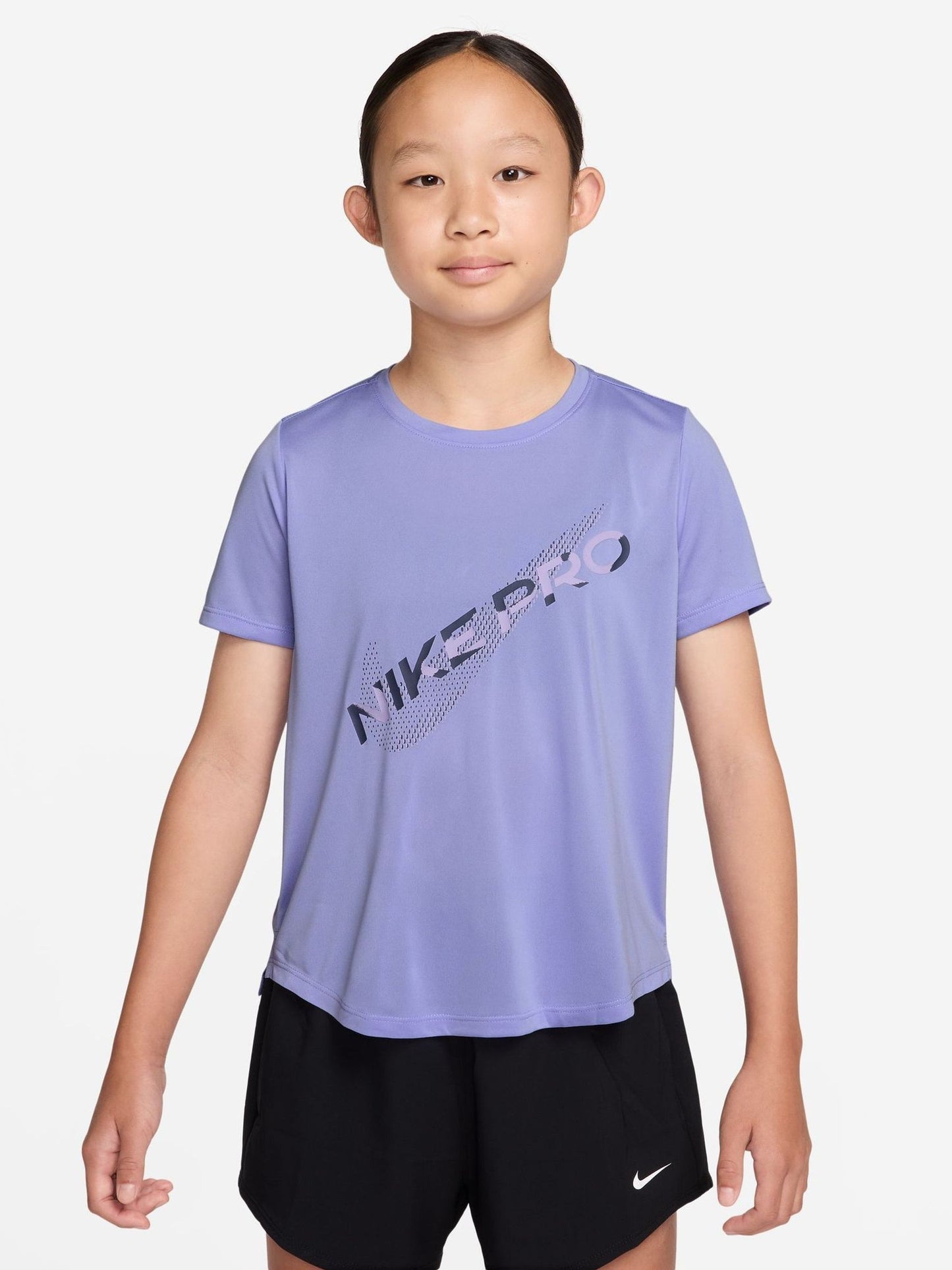 Dsiney Kidz - Nike Purple Pro Dri-FIT Short Sleeve T-Shirt image 1