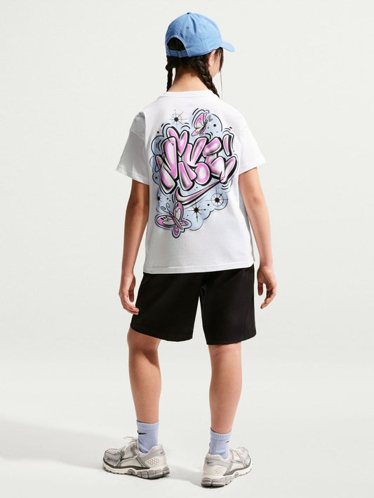 Dsiney Kidz - Nike White Airbrush Graphic T-Shirt image 1