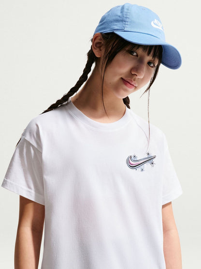 Dsiney Kidz - Nike White Airbrush Graphic T-Shirt image 4