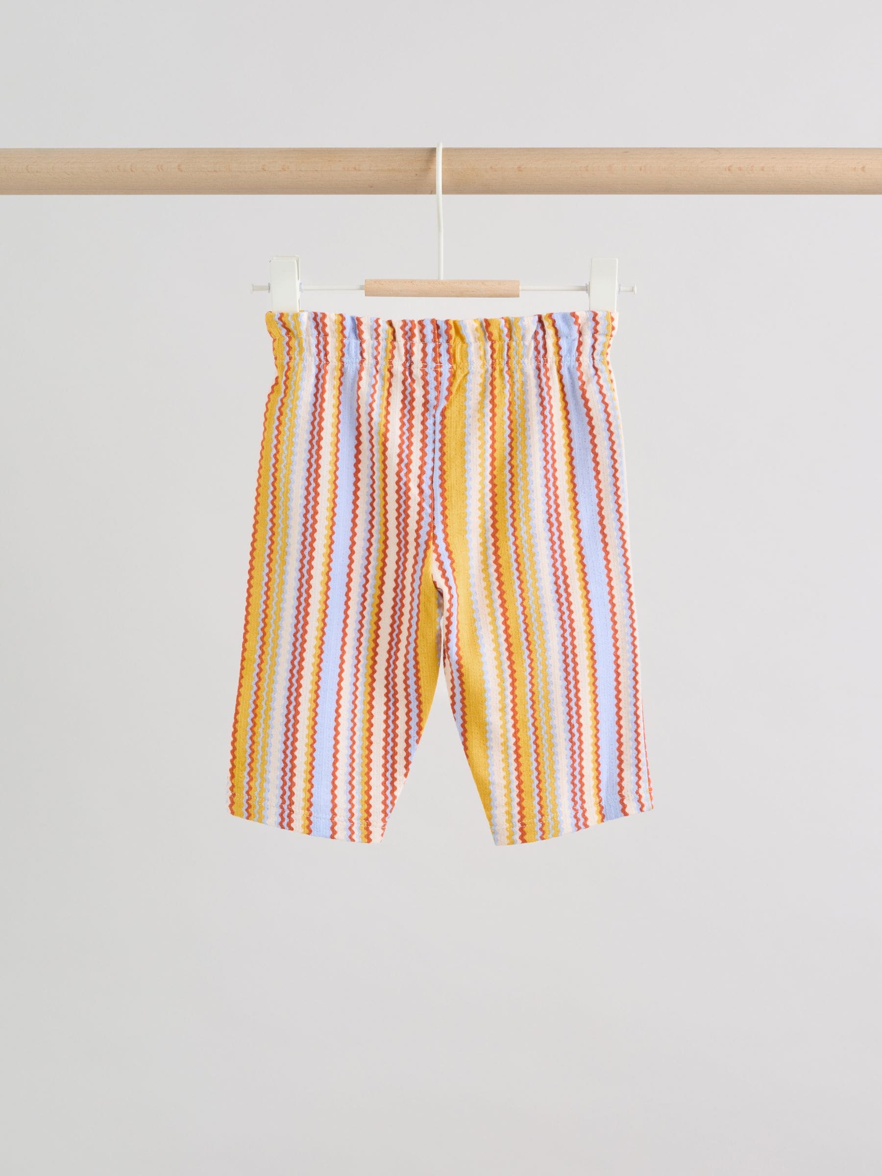 Rust Brown Short Sleeve Baby Top And Wide Leg 2 Piece Set (0mths-2yrs) image 5
