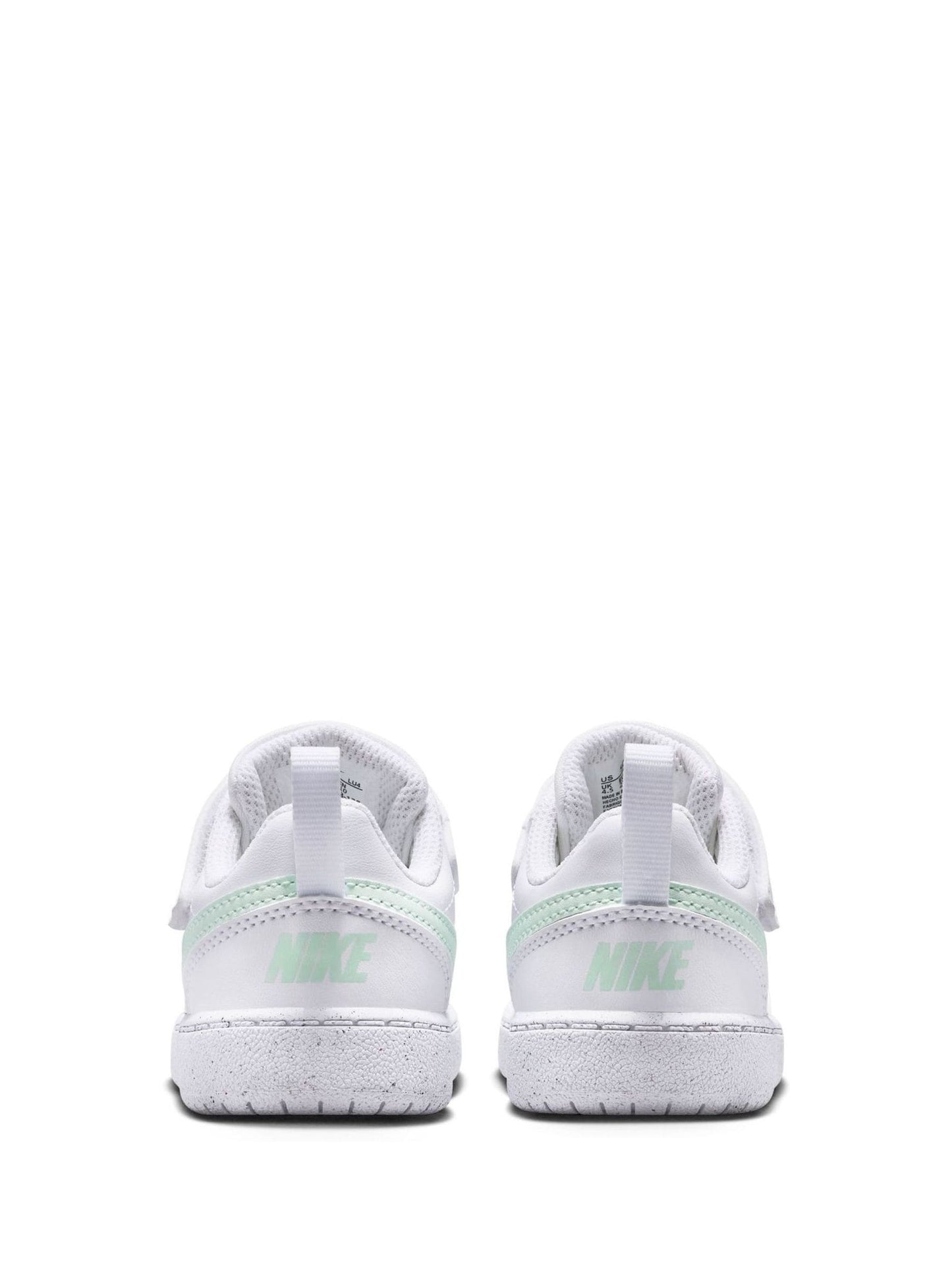 Nike White Green Infant Court Borough Low Recraft Trainers image 4
