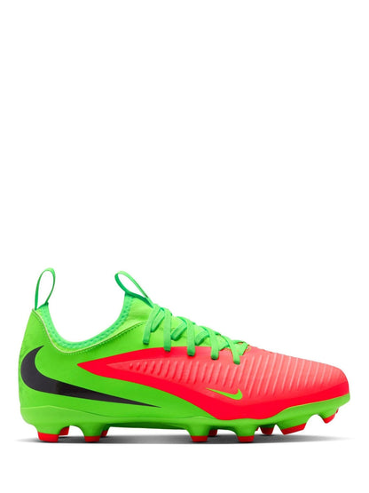 Nike Red Junior Phantom 6 Low Academy Firm Ground / Multi-Ground  Football Boots image 1