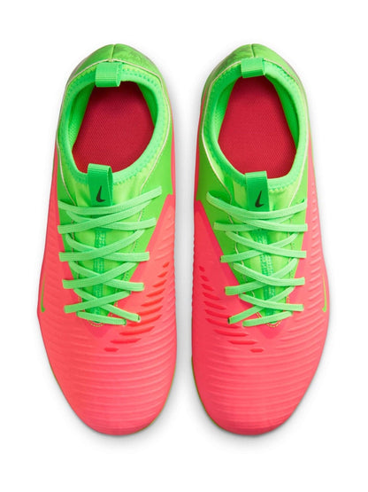 Nike Red Junior Phantom 6 Low Academy Firm Ground / Multi-Ground  Football Boots image 5